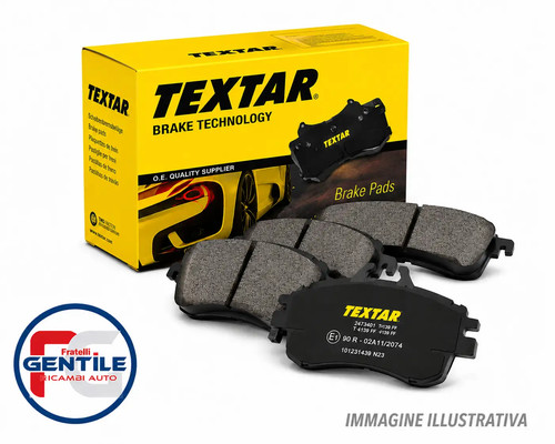Textar front brake - brake, pads